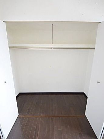 収納　たっぷりとした収納スペースです