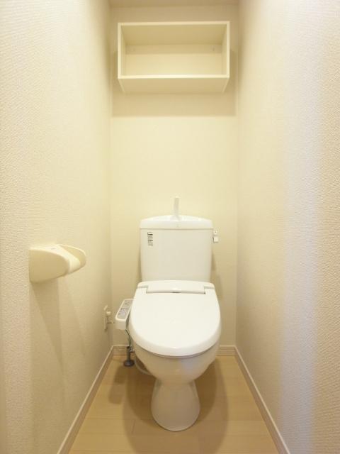 トイレ　ゆったりとした空間のトイレです