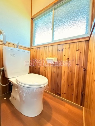 トイレ　ゆったりとした空間のトイレです