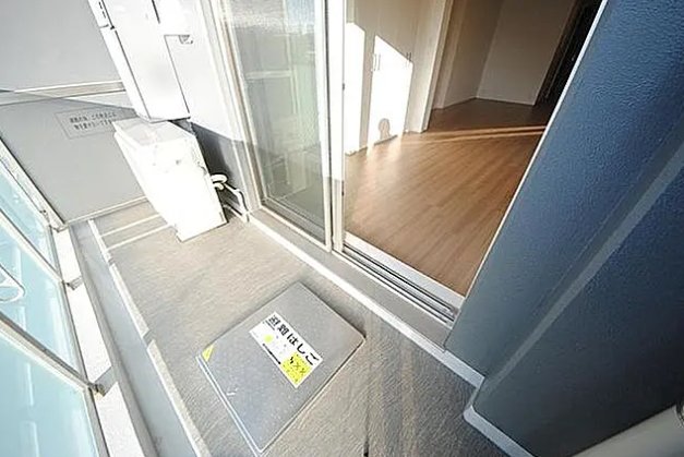 バルコニー　落ち着いた時間を過ごせるバルコニーです