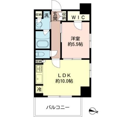 東京メトロ東西線 木場駅 徒歩10分 14階建 築20年の間取り写真