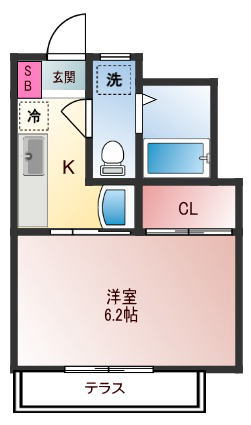 東急池上線 大崎広小路駅 徒歩5分 2階建 築11年の間取り写真