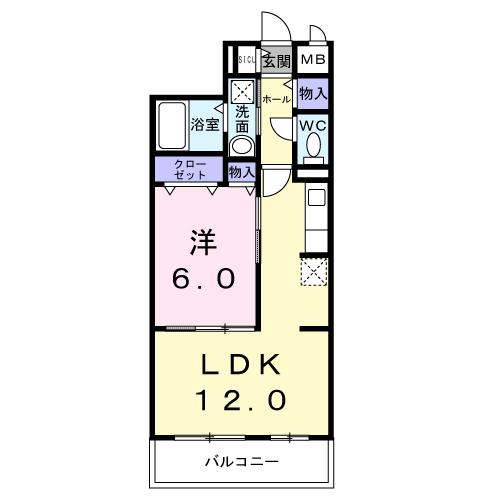 フラワーベルの間取り写真