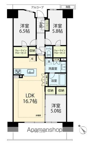 3LDK Mansion in Kanazawa, Ishikawa — photo 2 of 3