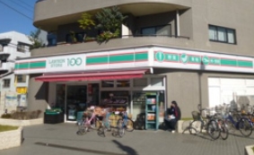 コンビニ　ローソンストア100言問橋店（コンビニ）まで427m