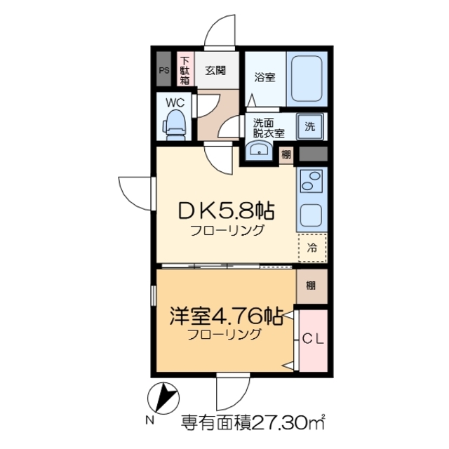 LiveFlat森下IIの間取り写真