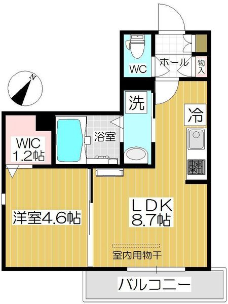 シャーメゾン東大宮の間取り写真