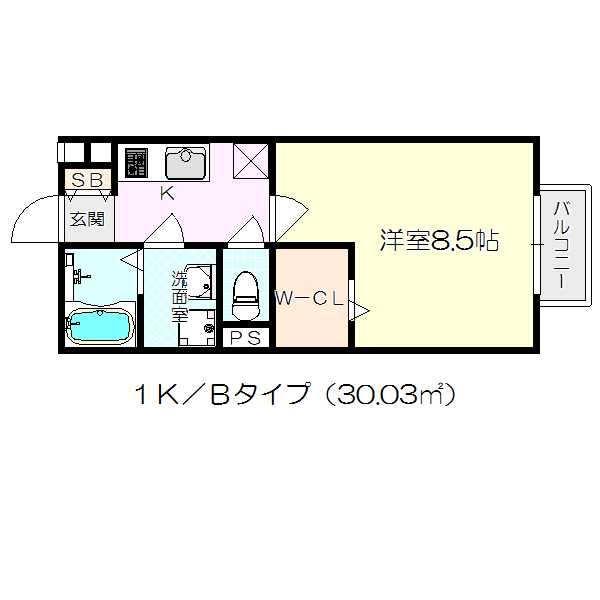 南塚口メディエートプラザウエストの間取り写真