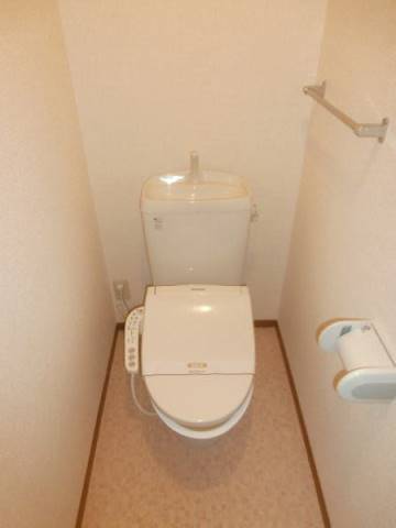 ハイツミモザ A棟のトイレ写真