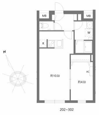 プレアス戸越公園の間取り写真