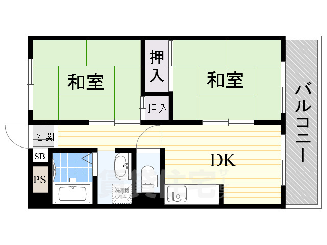 リアライズ上新庄の間取り写真
