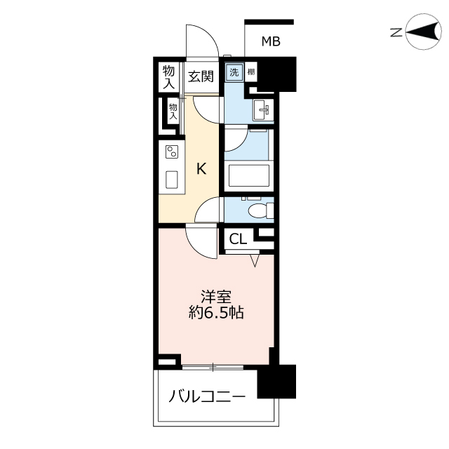地下鉄鶴舞線 庄内通駅 徒歩9分 10階建 築6年の間取り写真