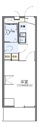 【レオパレスふる里の間取り】