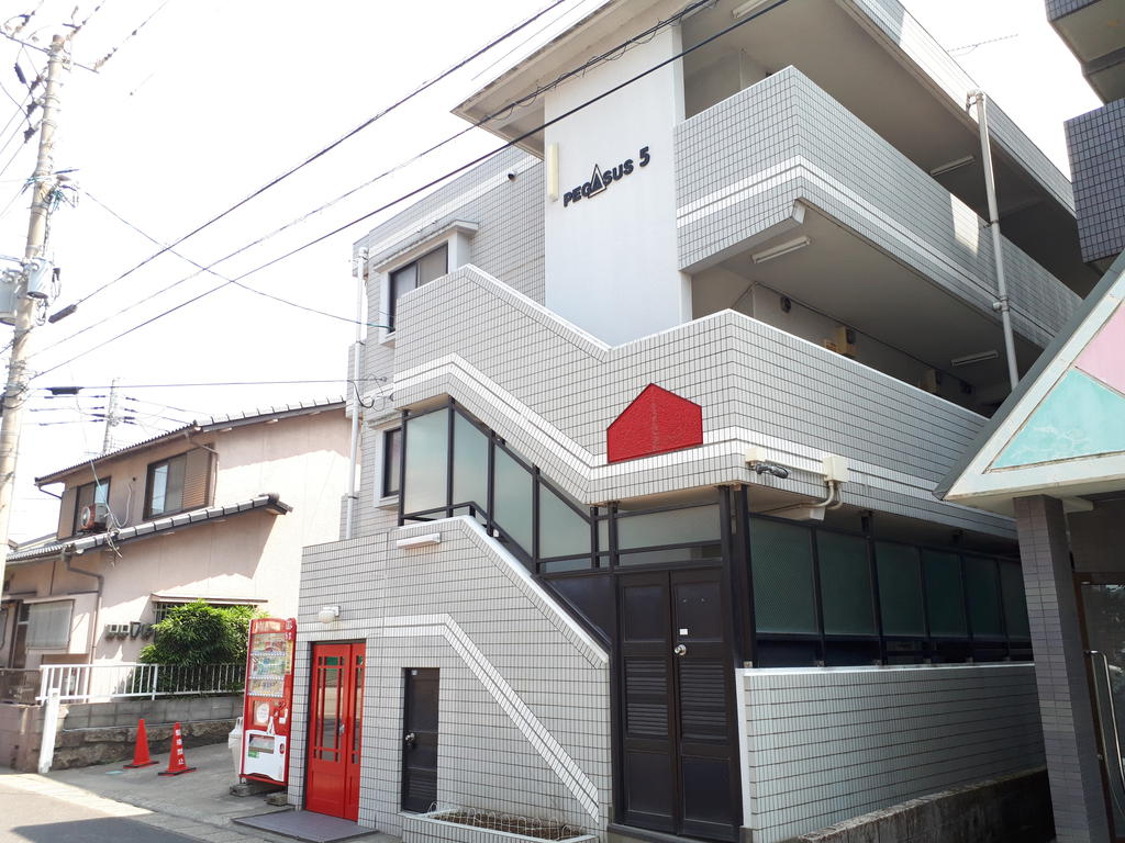 鹿児島市田上のマンションの建物外観