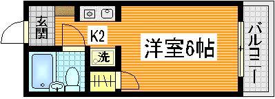 広島県広島市佐伯区美の里２（マンション）の賃貸物件の間取り