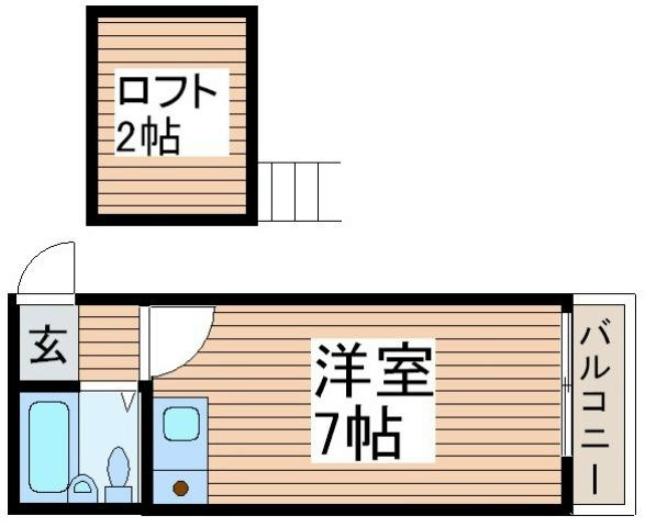 エステート西川口Iの間取り