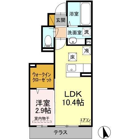 カサブランカ・ハウスの間取り