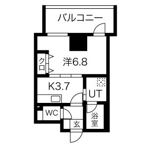 さくらHills NISHIKI Platinum Residenceの間取り