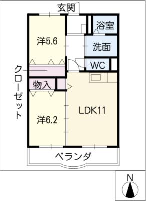 エミネンスＭの間取り