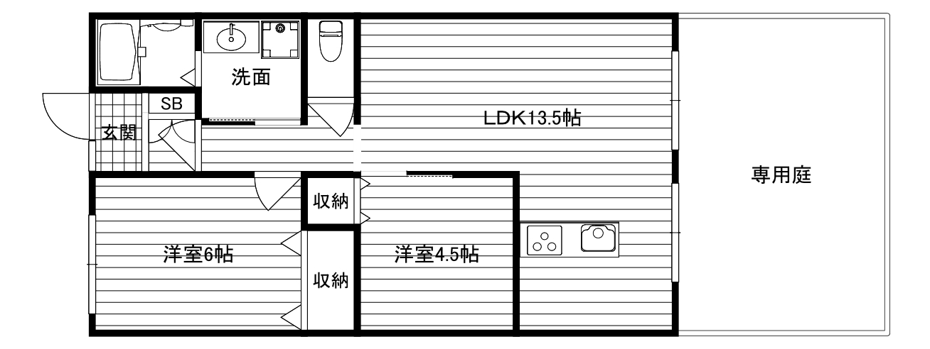 ボイス大河の間取り