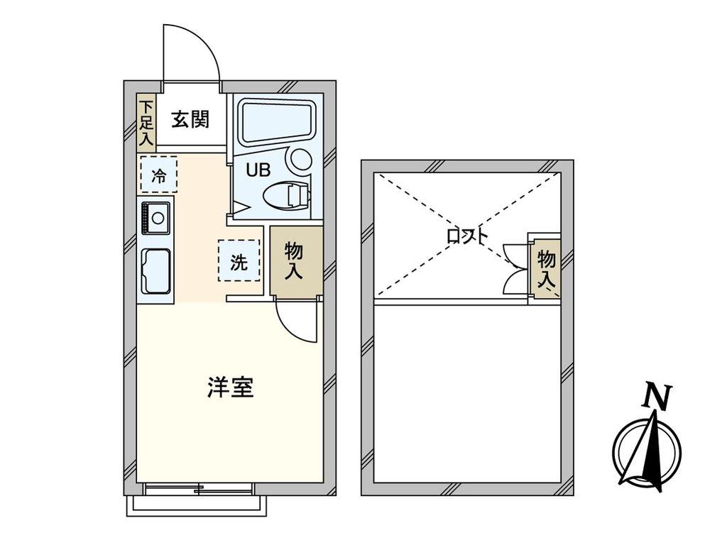 Ｋ’ｓハウスの間取り