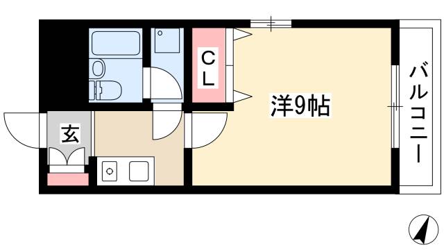 グリーンハイツ新道の間取り