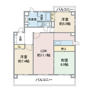 エスペランサの間取り