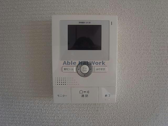 セキュリティ　モニター付きインターホン