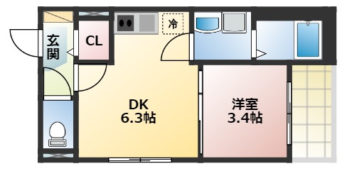 サプニィ荒中町の間取り