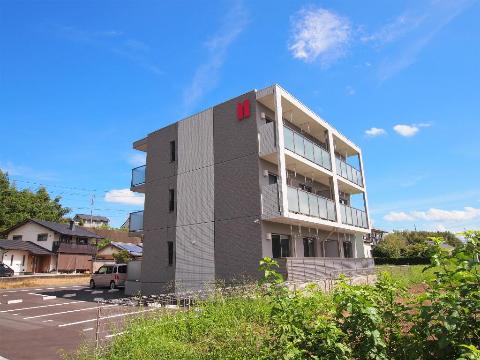 可児市土田のマンションの建物外観