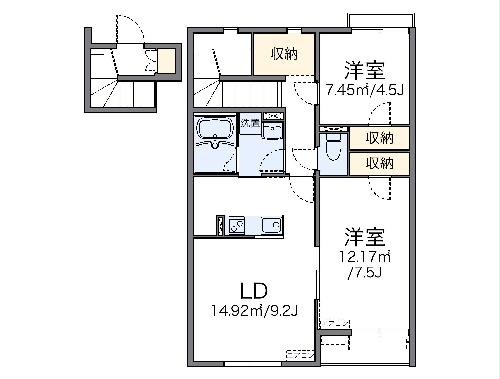 レオネクストペリドIの間取り