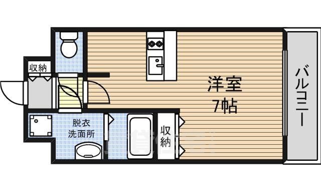 名古屋市中区千代田のマンションの間取り