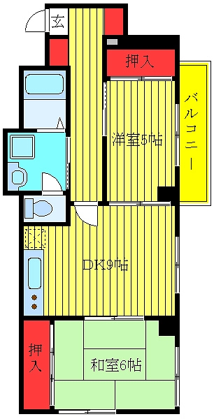 勘五郎ビルの間取り