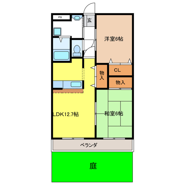 アムールの間取り