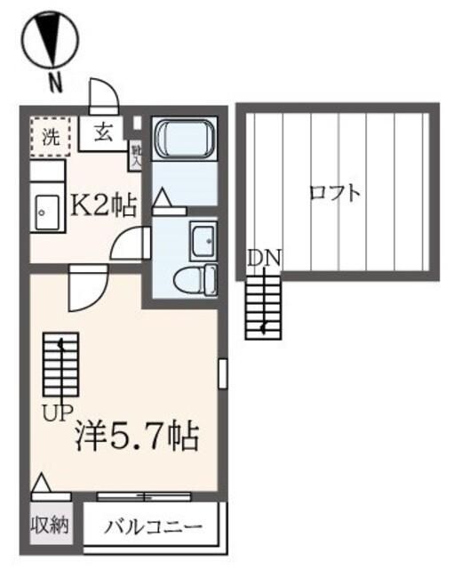 ｓｔａｇｅ新松戸の間取り