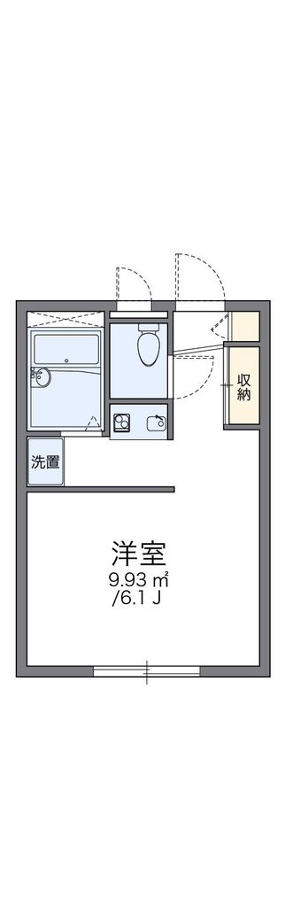 レオパレスファウィステリアの間取り