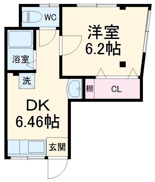 川崎荘の間取り