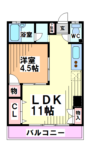 岩井田ビルの間取り