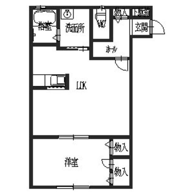 ラフィナートＡの間取り