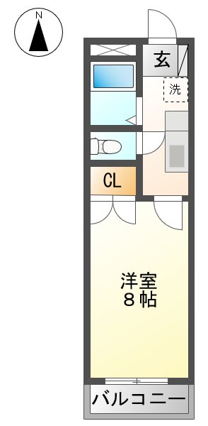 アムール林Ｃの間取り