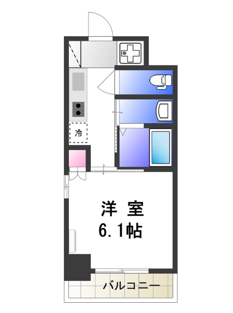 MAXIV大阪堺の間取り