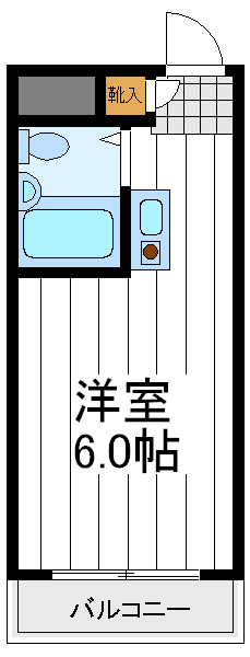 ヤングパレス阿倍野橋の間取り