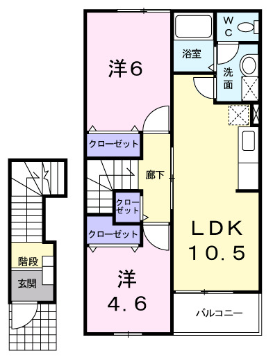 プリマベーラの間取り