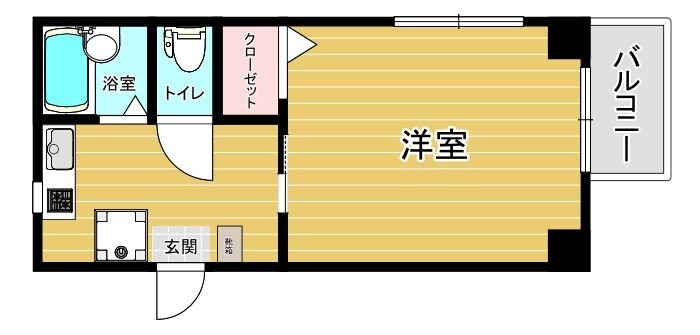 福岡市早良区高取のマンションの間取り