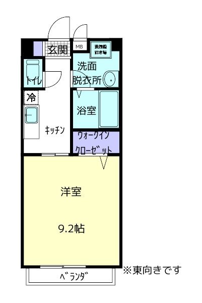 松本市野溝木工のアパートの間取り