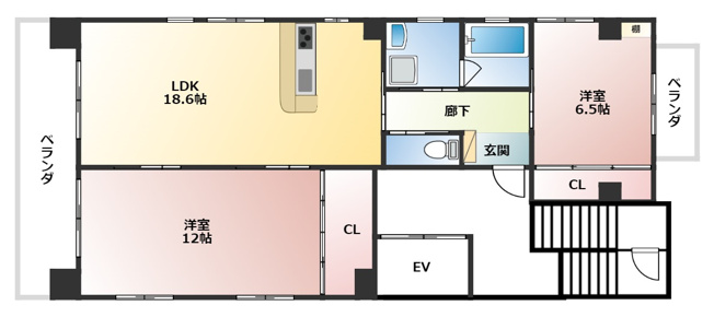 coral grace15号の間取り