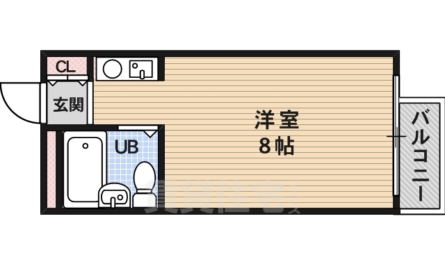 ドミール桂の間取り