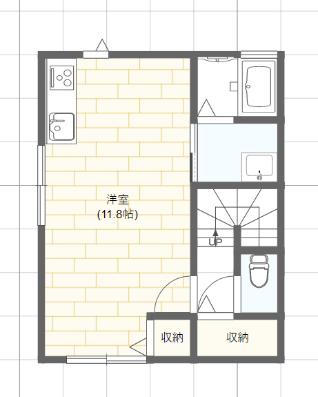 サクラーレ　Aの間取り