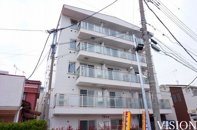 【川崎市幸区南幸町のマンションの建物外観】