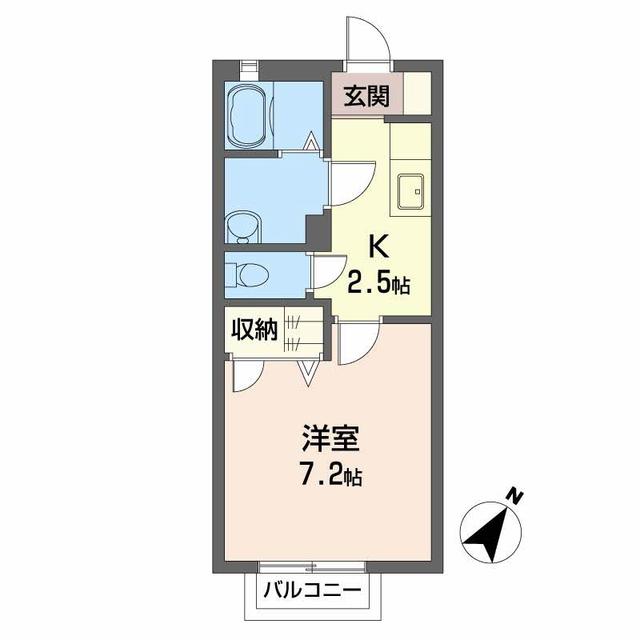 シャーメゾン彦根ｅｓｔの間取り